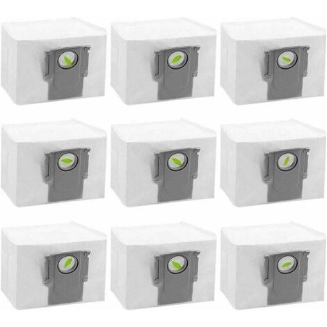Sac à poussière pour Roborock S7 MaxV Ultra/S7 Pro Ultra/Q5/Q5+/Q5+ Plus/Q7/Q7+/Q7 Max/Q7 Max+ Accessoires pour aspirateur robot, sac jetable de remplacement pour aspirateur de grande capacité ( (1/4)