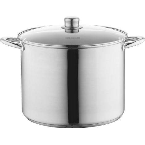 Olla alta de acero inoxidable Florina Caro de 28 cm