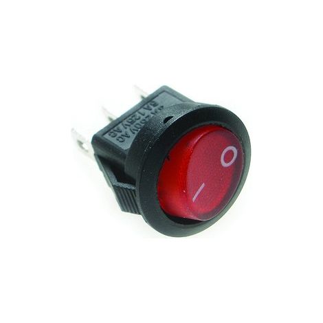 SMRS102 INTERRUPTOR REDONDO ON-ON ROJO (1/2)