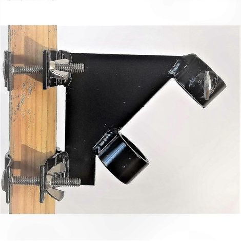 Support de mât de drapeau multifonctionnel Support de fixation extérieur réglable Conception en alliage d'aluminium résistant aux intempéries (1/5)
