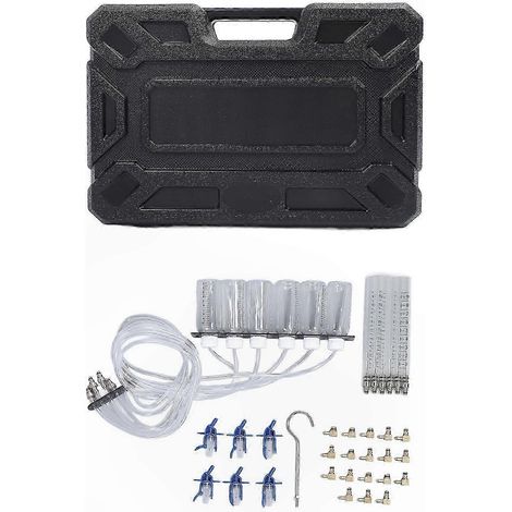Kit de test d'injecteurs de carburant haute performance avec adaptateur Common Rail pour tests de débit et utilisation multifonctionnelle (1/4)