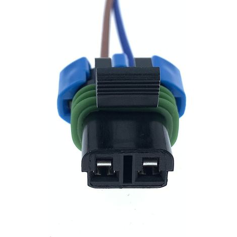DJ7025W-2.8-11/21/Fiche de ventilateur de voiture 15300002 15300027 Connecteur 2P -- Fiche simple