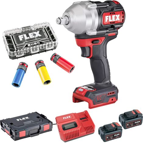 Clé à chocs Flex IW 1/2" 750 EC C 18V 5Ah