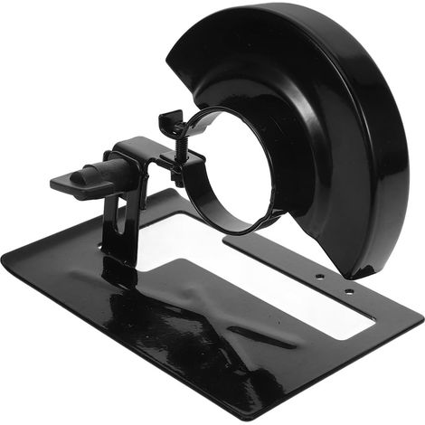 Protection pour Meuleuse D'angle 138x90x40mm Argenté Acier Cémenté Capot de Protection 222g Support Stable pour Découpe (1/4)