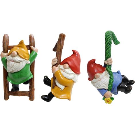 Décorations pour Pots à Fleurs Statue Résine sans Visage  suspension décorative pour jardinière Pour Jardin Terrasse Pelouse Porche Parc Maison en Pot Vase (1/5)