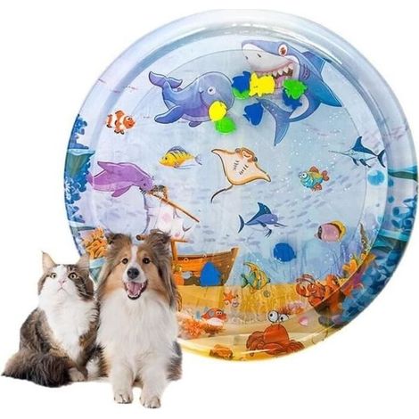 Mat sensoriel water for Animals,Mat Inflatable for Sets water,Mat Of Cooling for Cats Dogs,Mat water Sensoriel (1/4)