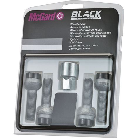 4 VIS ANTIVOL SUB MCGARD M12X1.5/ R12/ LONG. 36MM/Ø17MM