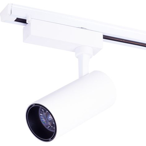 Foco de Carril LED30W 2820Lm CRI85 2700ºK Lumiastra Monofásico 40 000H  [LUM-ATB095030-W-WW]Greenice