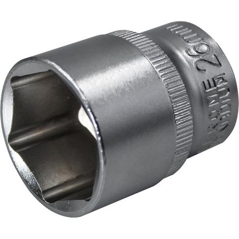 Faithfull Hex Socket 1/2in Drive 26mm FAISOC1226Q (1/2)
