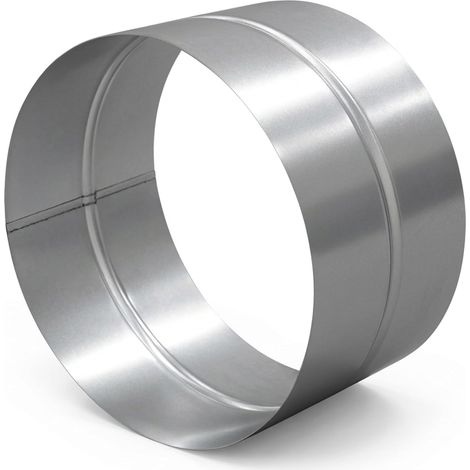1 Manchon De Raccordement Ø 160 Mm, Acier Galvanisé Pour Pièces Moulées, Système Ventilation Résidentiel Et Industriel