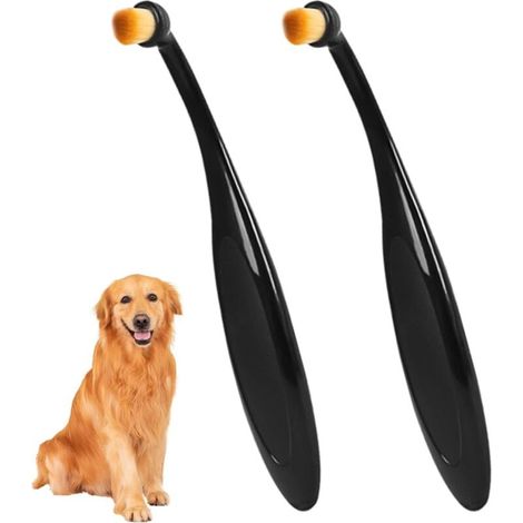 2 cepillos para lágrimas de mascotas, cepillo para limpiar los ojos, artículos para mascotas, herramientas de aseo para mascotas.