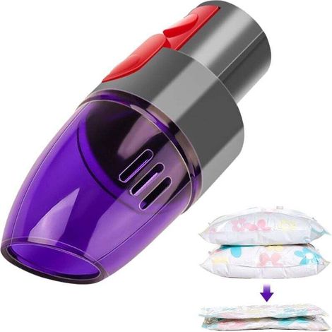 YMYNY Embout d'aspiration d'air pour aspirateur Dyson V7 V8 V10 V11 V15 pour aspirer l'air des sacs d'aspirateur