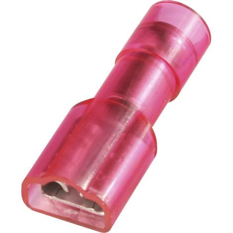 Cosse faston RS PRO, 0,5 1,5 mm2, 22 16 AWG, Isolé, Rouge