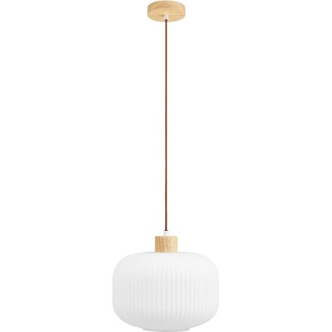 Kira Pendelleuchte Ø30cm weiß.