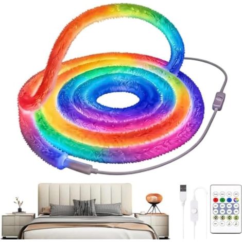 Faux Neon Rope Light - 360° Plush RGB LED Strip Light (1/5)