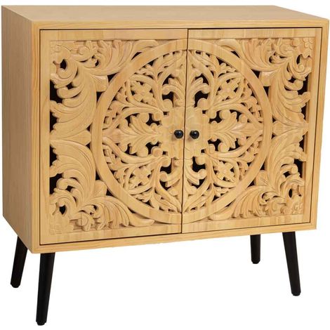 Armario de madera 80x37x101h cm (1/5)