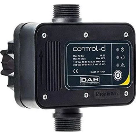 Elektronischer Druckregler mit Pumpenschutz und Wiederanlaufschutz, 1,5 bar, 1,1–2,2 kW, kabellos – DAB Quick Press (1/5)