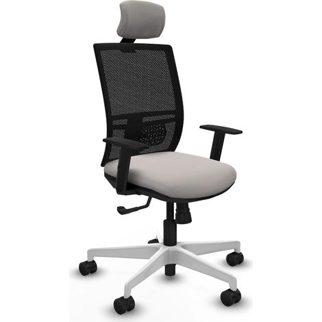 Silla de oficina piqueras y crespo Yunquera negro confort ajustable (1/2)