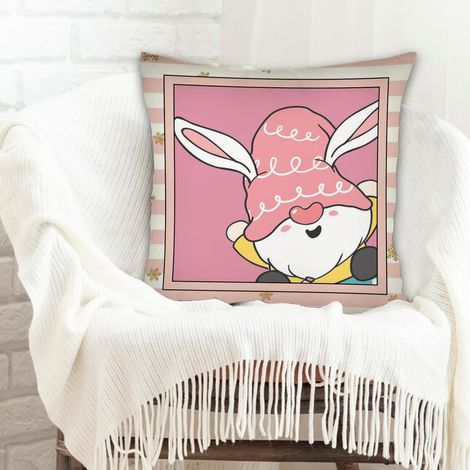 Housse de coussin incolore pour mariage, anniversaire, la Saint-Valentin, la Fête des Mères