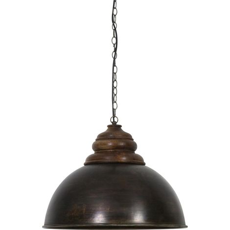 Suspension - noir - Leia - métal - Ø 52cm - E27 - 3078412 - Light (1/2)