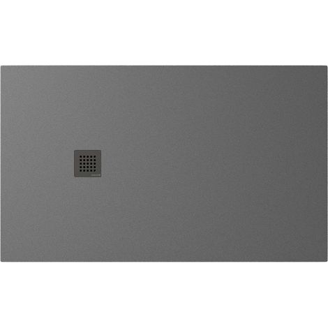Polysan Tre - Plato de ducha Neca de 150x90 cm, gris mate. 84310.31 (1/5)