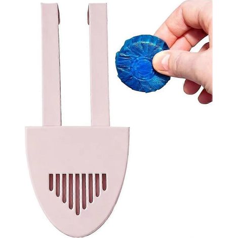 Support pour tablettes nettoyantes pour WC, antidérapant et stable, pour réservoir de WC, idéal pour la salle de bain, les dortoirs, la maison ou le camping-car. (1/5)