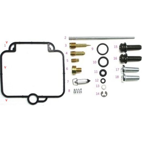Bearing Worx Vergaser-Reparatursatz Suzuki DR 650SE '94-'95 (26-1105)