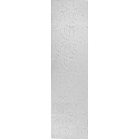 Tappeto Rettangolare Grigio chiaro in Jacquard 80 x 300 cm Hood (1/5)