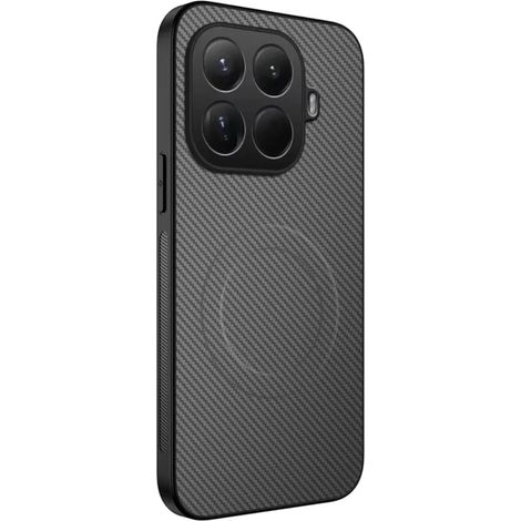 (Gris foncé, Xiaomi 15T) Coque de téléphone, antichoc, chargement sans fil magnétique, matériau PC+TPU.