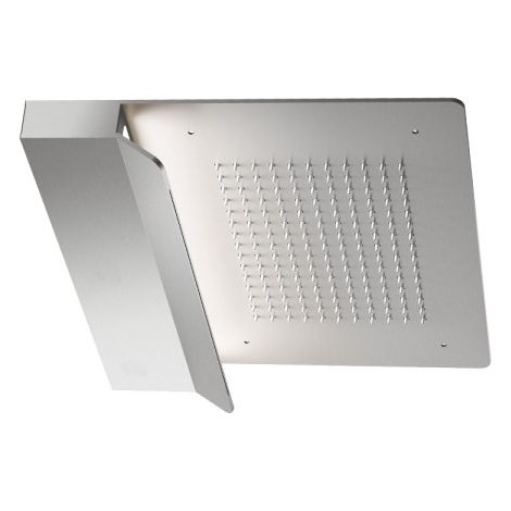 Plafond De Pluie 2 Sorties Inox Brossé - CRISTINA ONDYNA PD33028