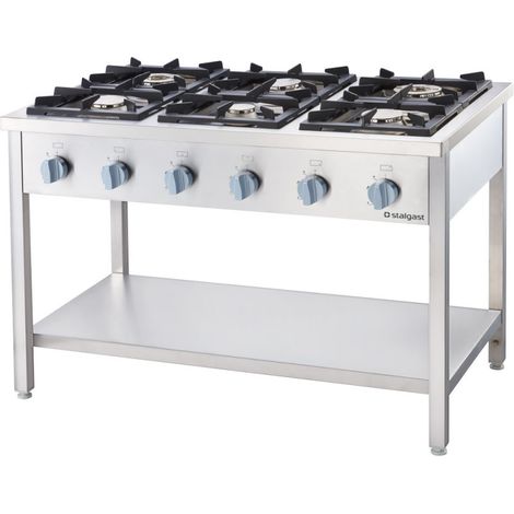 Cuisinière à gaz monté 1200x700 - Stalgast
