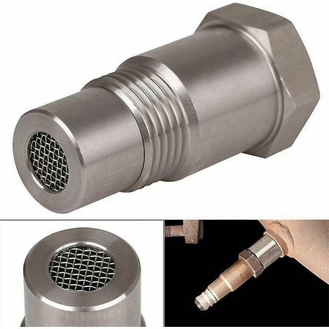 royaluxe -Voiture CEL Fix Check Engine Light Eliminator Adaptateur de capteur d'oxygène O2 M18x1.5 (1/5)