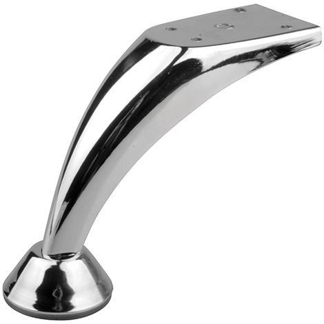 Pata de mueble FS011 120mm cromo pulido SANS MARQUE