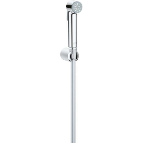 Douche bidet avec support et flexible 1,25 m – finition chromée – technologie anti - calcaire – longue durée de vie (1/5)