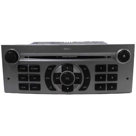 [PRODUIT D'OCCASION] Autoradio PEUGEOT 407 ♻️ Ref Oe. 657475 - Garantie à vie (1/2)