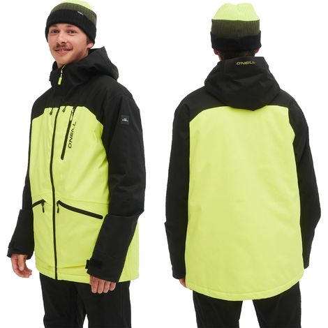 O'neill Total Disorder Abbigliamento da neve da uomo Color Block giallo piranina [2500007-42015] r.M (1/5)