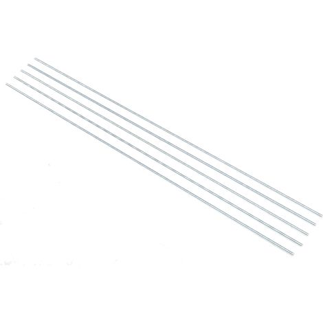 Tige filetée RS PRO Acier Zingué, M8 x 1m ( Prix pour Paquet de 5 )