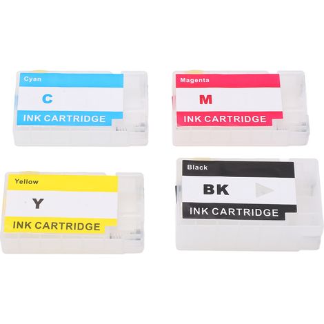 4Pcs Ink Cartridge Refill Replacement for 1100 1200 1300 1400 1500 1600 1900 Printers Parts