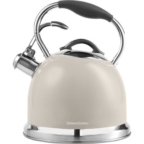 Bouilloire Cuisine Vintage avec sifflet 2,4 l (1/4)