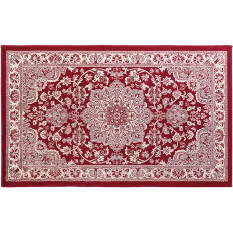 Tapis Déco "Cherine" 68x110cm Rouge (1/5)