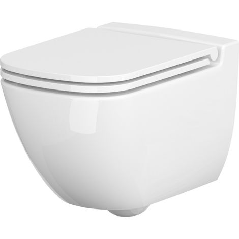 Primaster Wand Hänge WC Libra Spülrandlos Toilette Hängend Klo Tiefspüler (1/2)