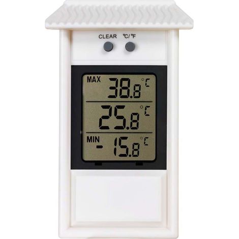 Stil Thermomètre électronique blanc mini-maxi précis (1/3)