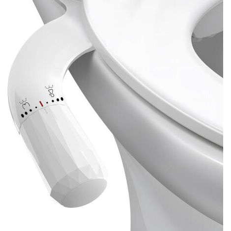 royaluxe-Bidet - Bidet de toilette - Avec 2 têtes de pulvérisation - Installation du bidet - Pression d'eau réglable - Facile à installer (1/5)