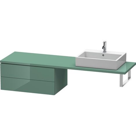 Consolle bassa L-CUBE 820x547x400mm giada