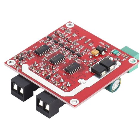DC-Motortreibermodul DC 6,5 V–27 V 7 A 160 W 2-Wege-Doppel-H-Brücken-Drehzahlreglerplatine (1/5)