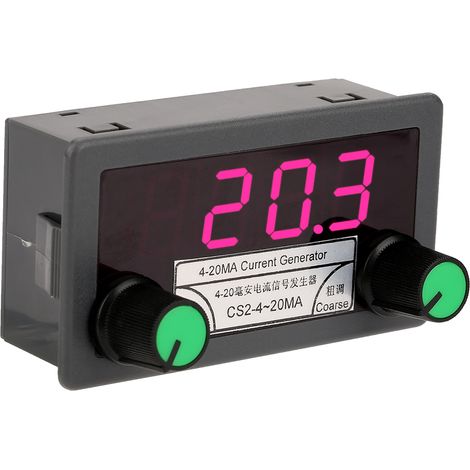 Générateur de signal analogique à courant numérique 4-20 mA, réglage grossier/fin, sortie à courant constant (1/5)