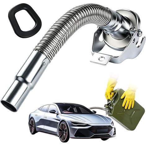 Bec Verseur Jerrican, Bec Verseur Flexible pour Bidon d'Essence 5L 10L 20L (1/5)