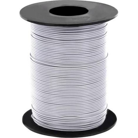BELI-BECO L125GR25 Litze  1 x 0.25 mm² Grau 25 m