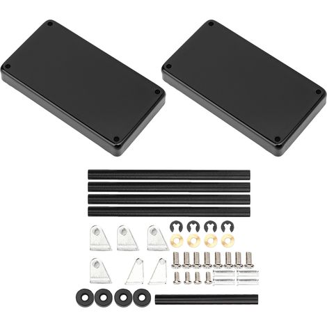 Chariot de rangement d'outils 2 niveaux mobile pour atelier garage RC, compatible modèles 1/8 1/10 1/12 1/16 grande taille (1/5)