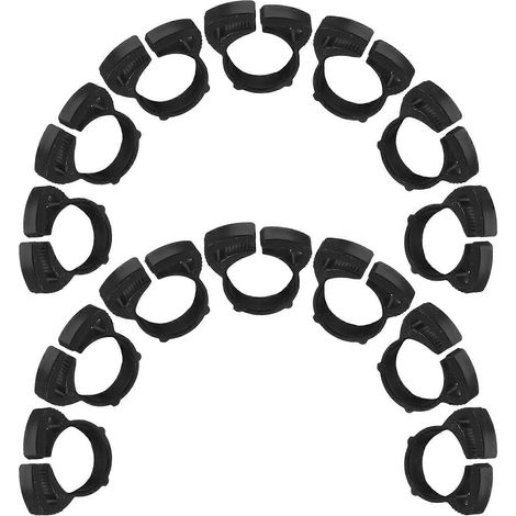 Colliers de serrage réglables pour tuyaux d'eau, protection anti-fuites, lot de 20 (1/5)